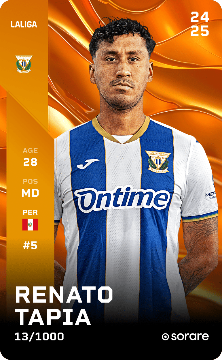 Renato Tapia 2024-25 • Limited 13/1000