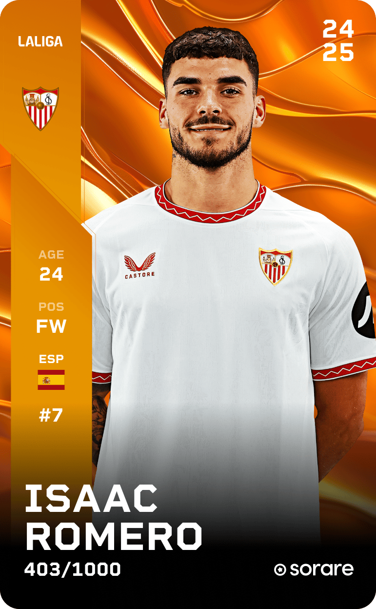 Isaac Romero 2024-25 • Limited 403/1000
