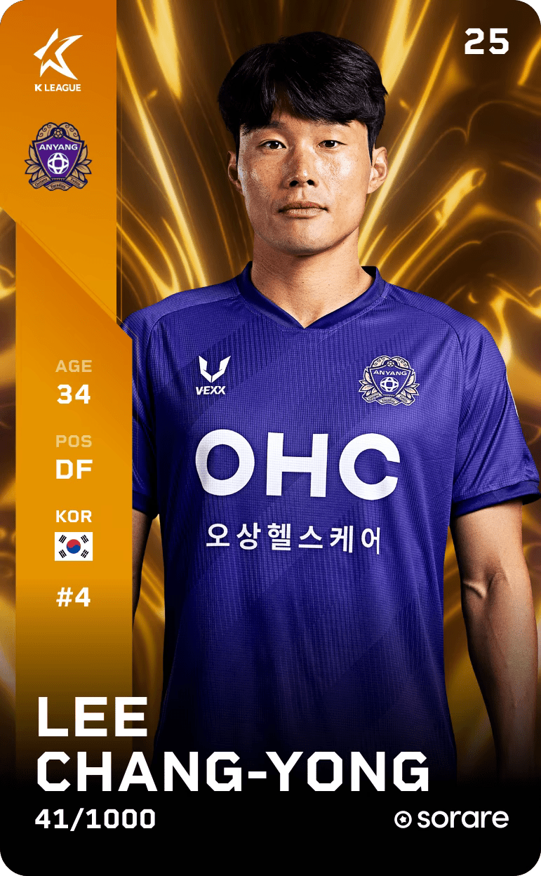 Lee Chang-Yong 2025-26 • Limited 41/1000