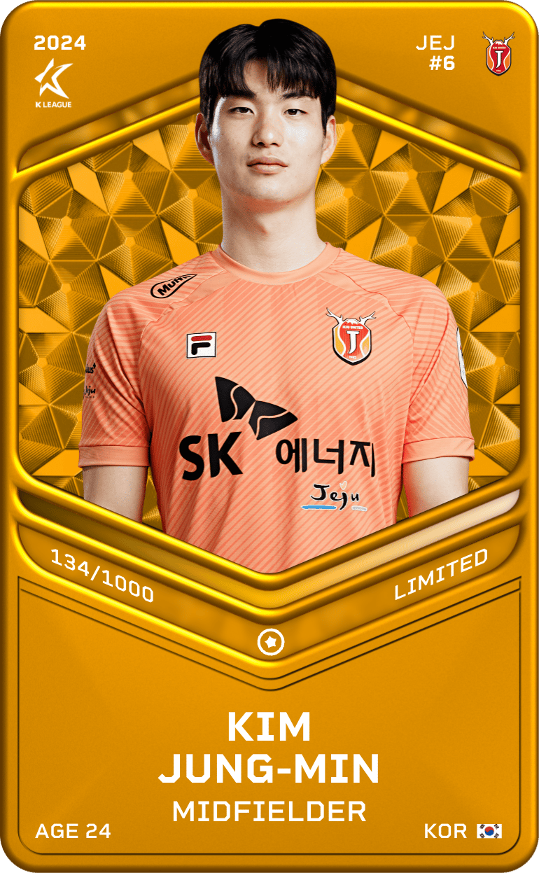 Kim Jung-Min 2024-25 • Limited 134/1000