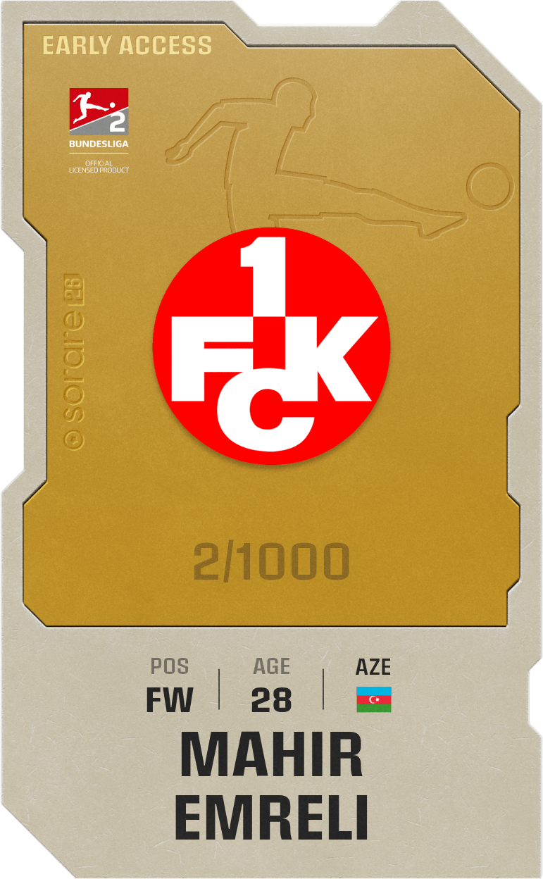 Mahir Emreli 2025-26 • Limited 2/1000