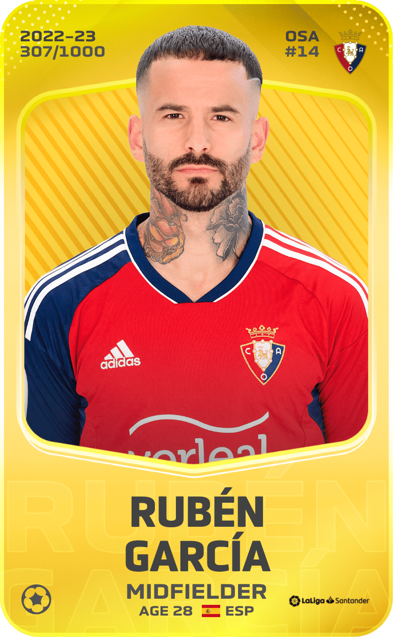 Rubén García 2022-23 • Limited 307/1000