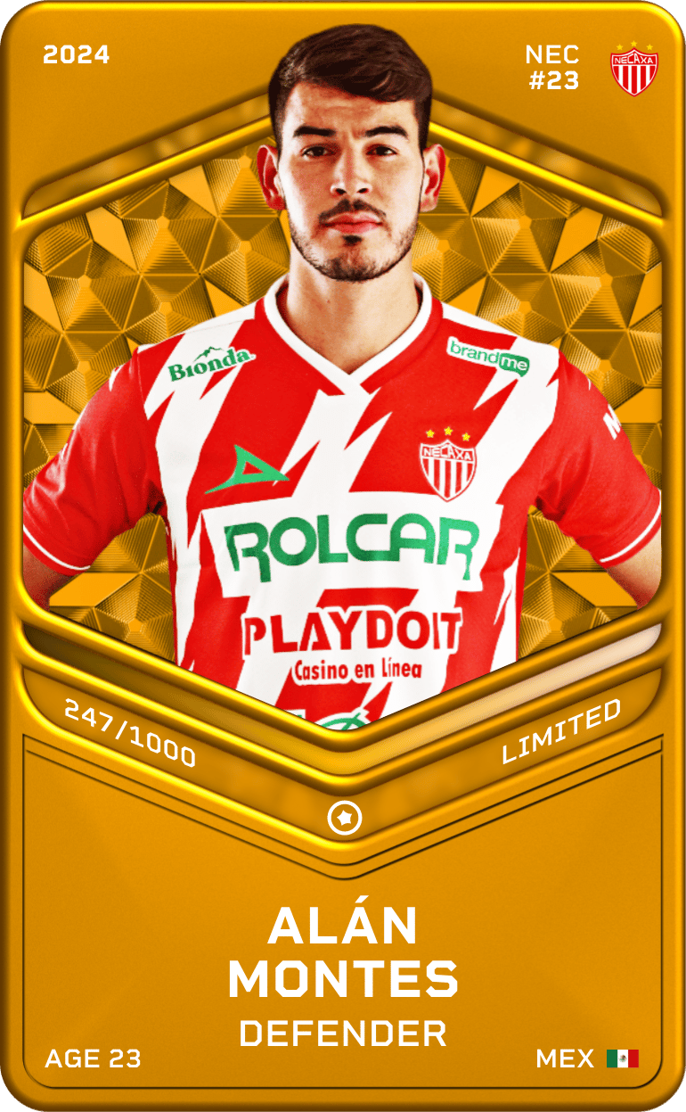 Alán Montes 2024-25 • Limited 247/1000