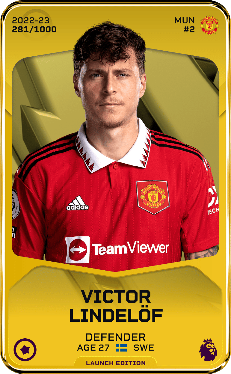 Victor Lindelöf 2022-23 • Limited 281/1000