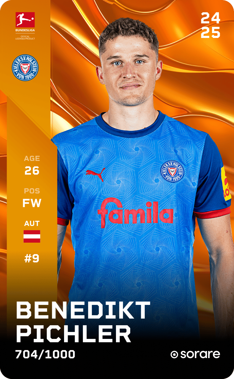 Benedikt Pichler 2024-25 • Limited 704/1000