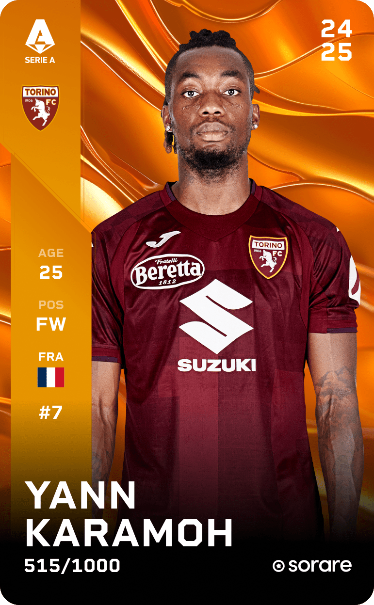 Yann Karamoh 2024-25 • Limited 515/1000