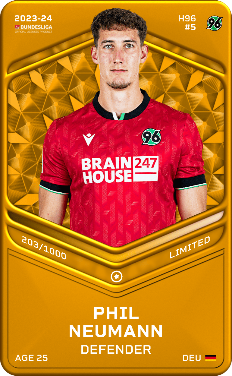 Phil Neumann 2023-24 • Limited 203/1000