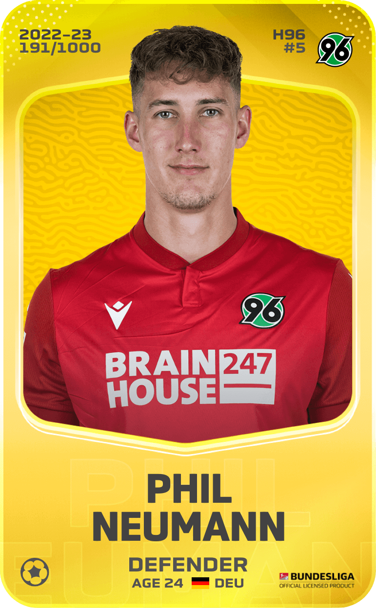 Phil Neumann 2022-23 • Limited 191/1000