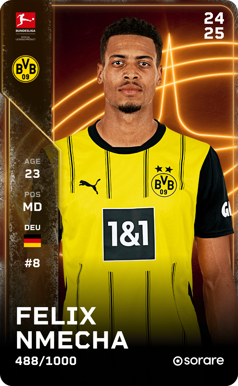 Felix Nmecha 2024-25 • Limited 488/1000