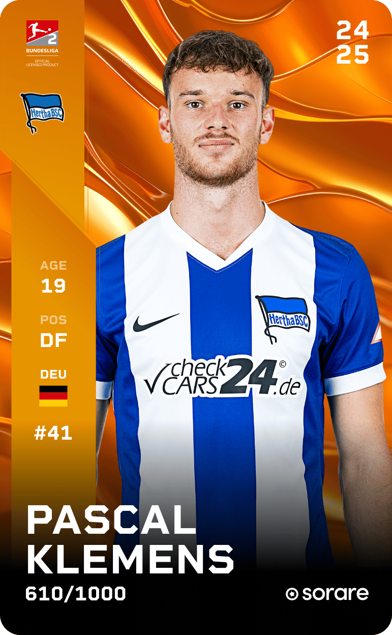 Pascal Klemens 2024-25 • Limited 610/1000