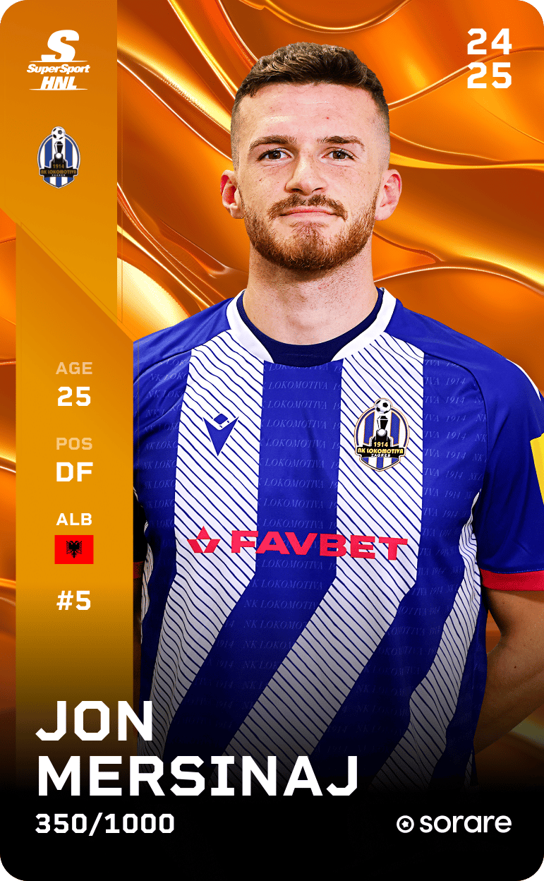 Jon Mersinaj 2024-25 • Limited 350/1000