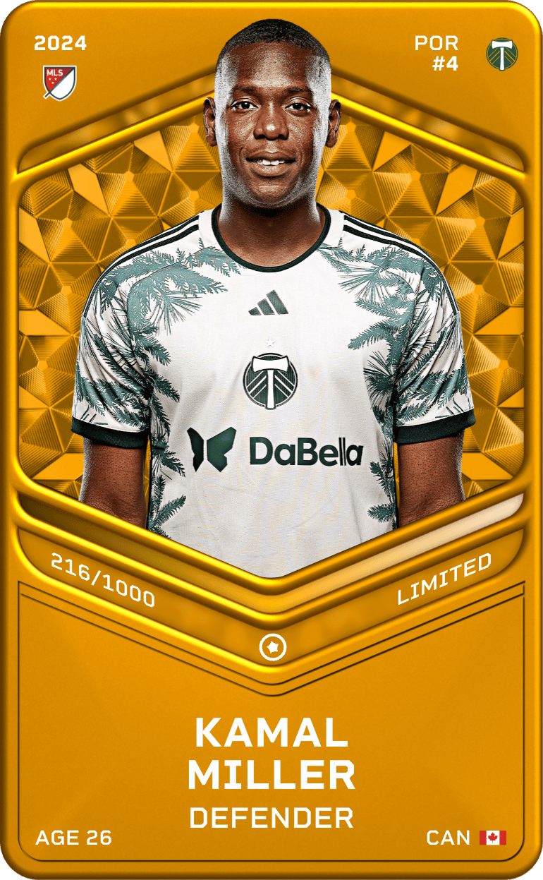 Kamal Miller 2024-25 • Limited 216/1000