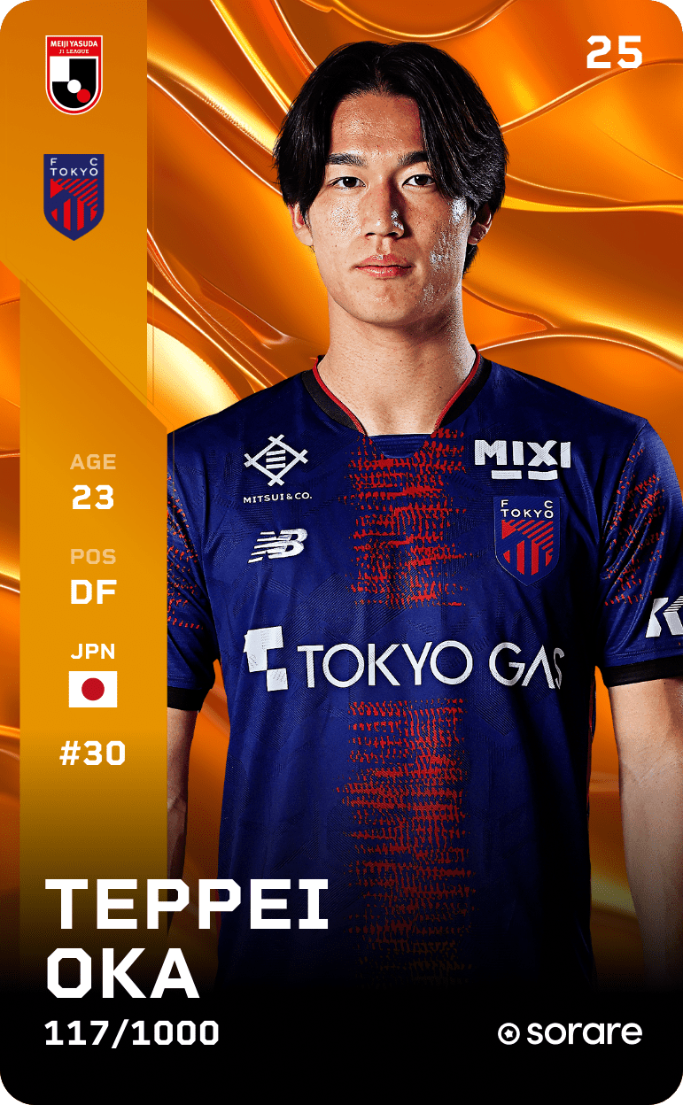 Teppei Oka 2025-26 • Limited 117/1000
