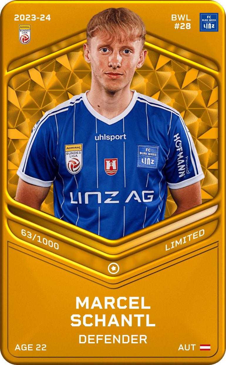 Marcel Schantl 2023-24 • Limited 63/1000