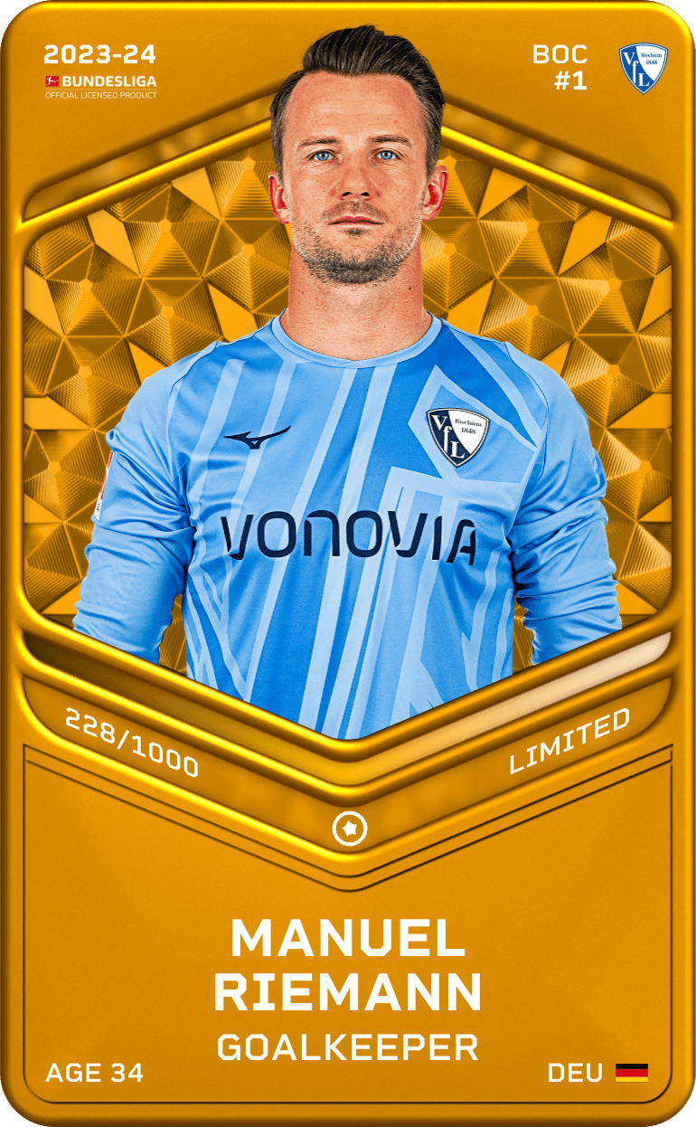Manuel Riemann 2023-24 • Limited 228/1000