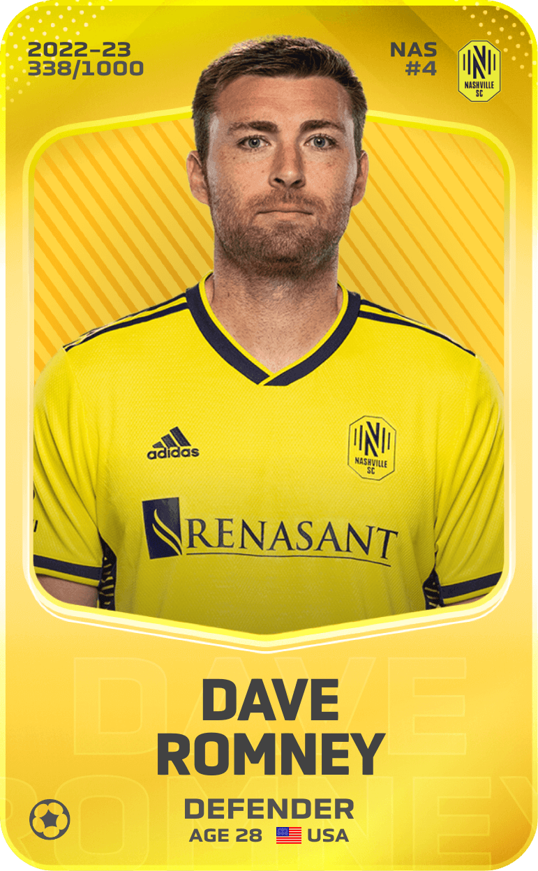 Dave Romney 2022-23 • Limited 338/1000