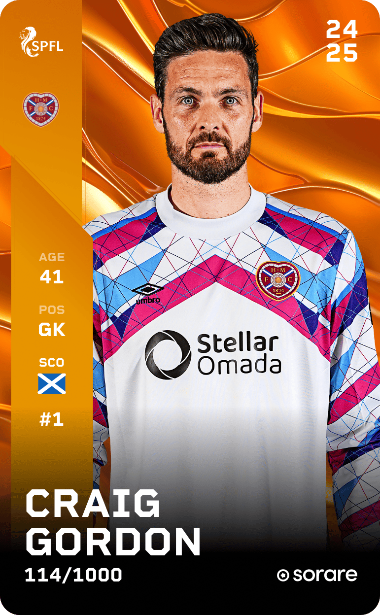 Craig Gordon 2024-25 • Limited 114/1000