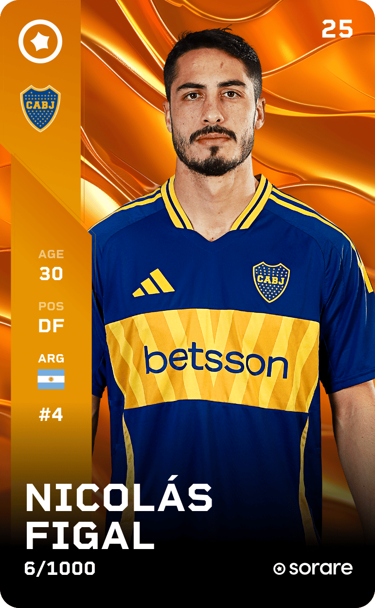 Nicolás Figal 2025-26 • Limited 6/1000