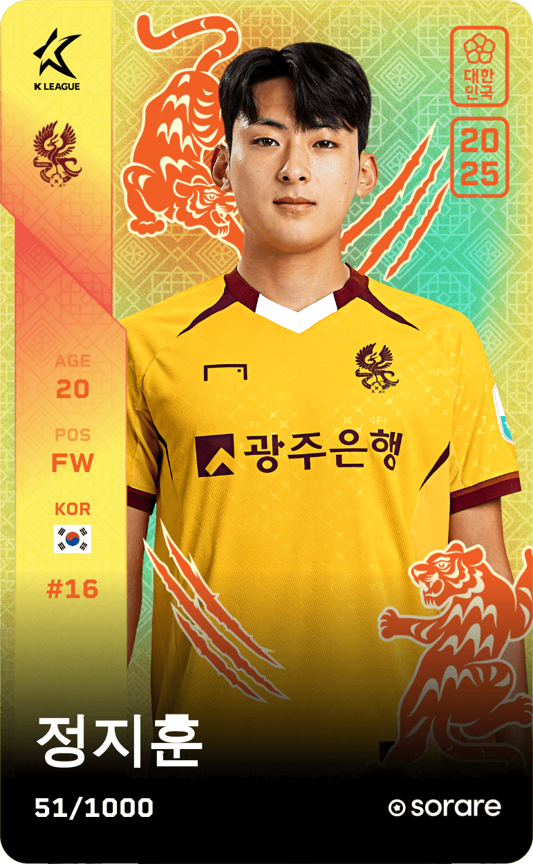 Jung Ji-Hun 2025-26 • Limited 51/1000