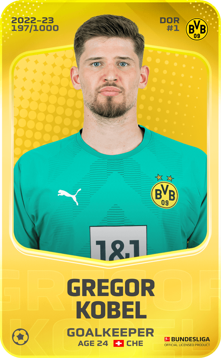 Gregor Kobel 2022-23 • Limited 197/1000