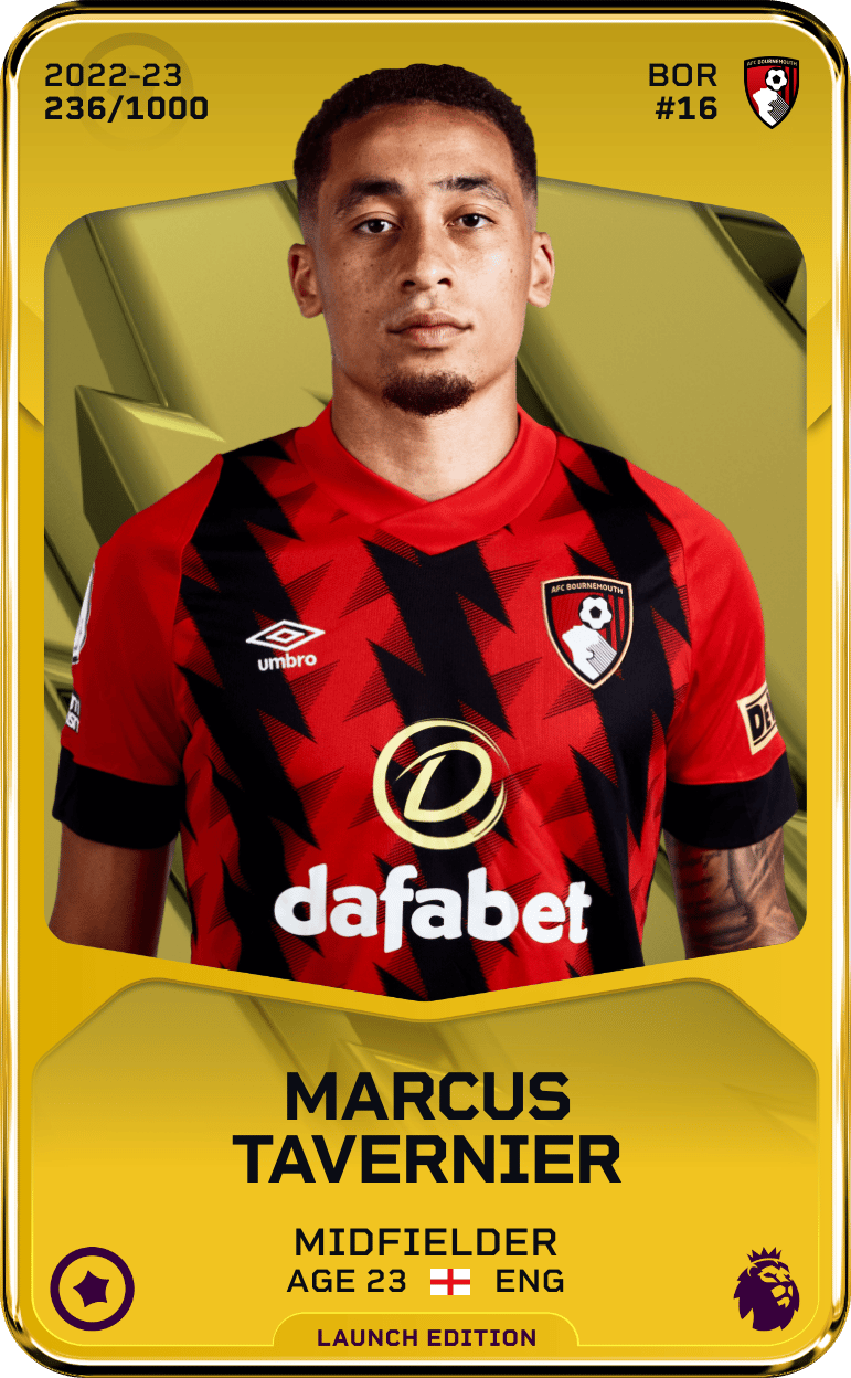 Marcus Tavernier 2022-23 • Limited 236/1000