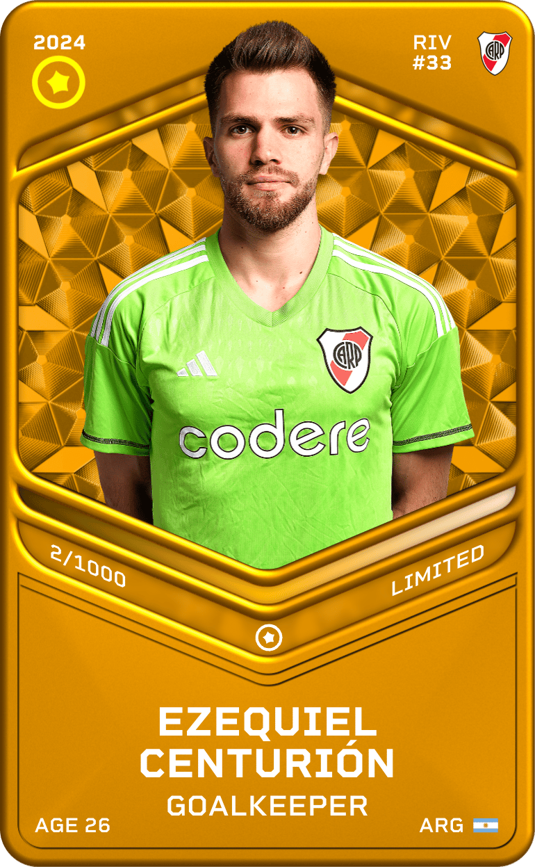 Ezequiel Centurión 2024-25 • Limited 2/1000