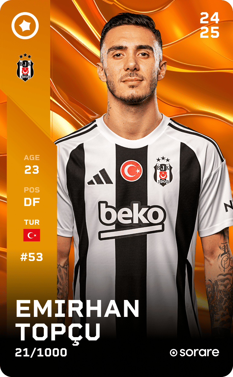 Emirhan Topçu 2024-25 • Limited 21/1000