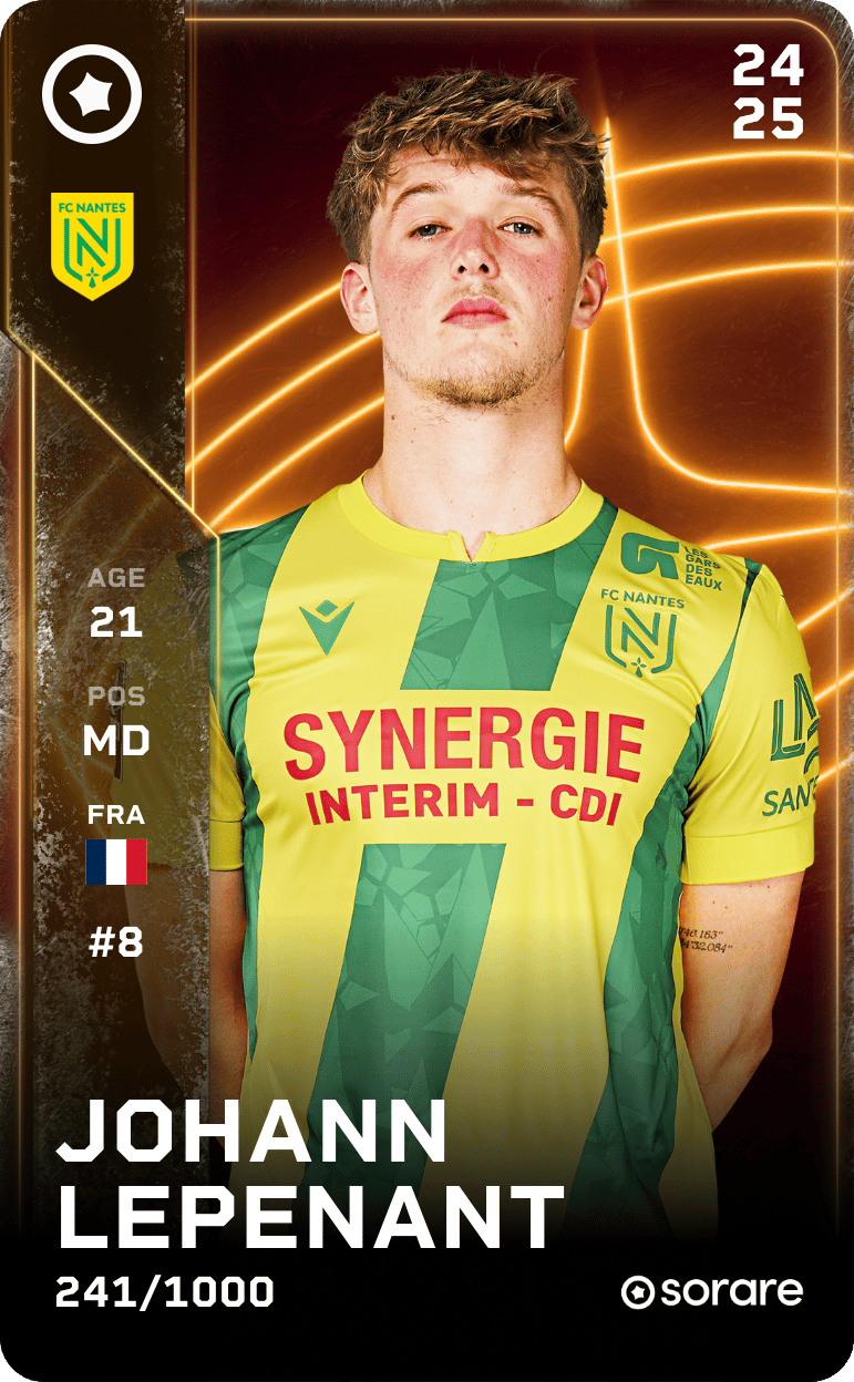 Johann Lepenant 2024-25 • Limited 241/1000