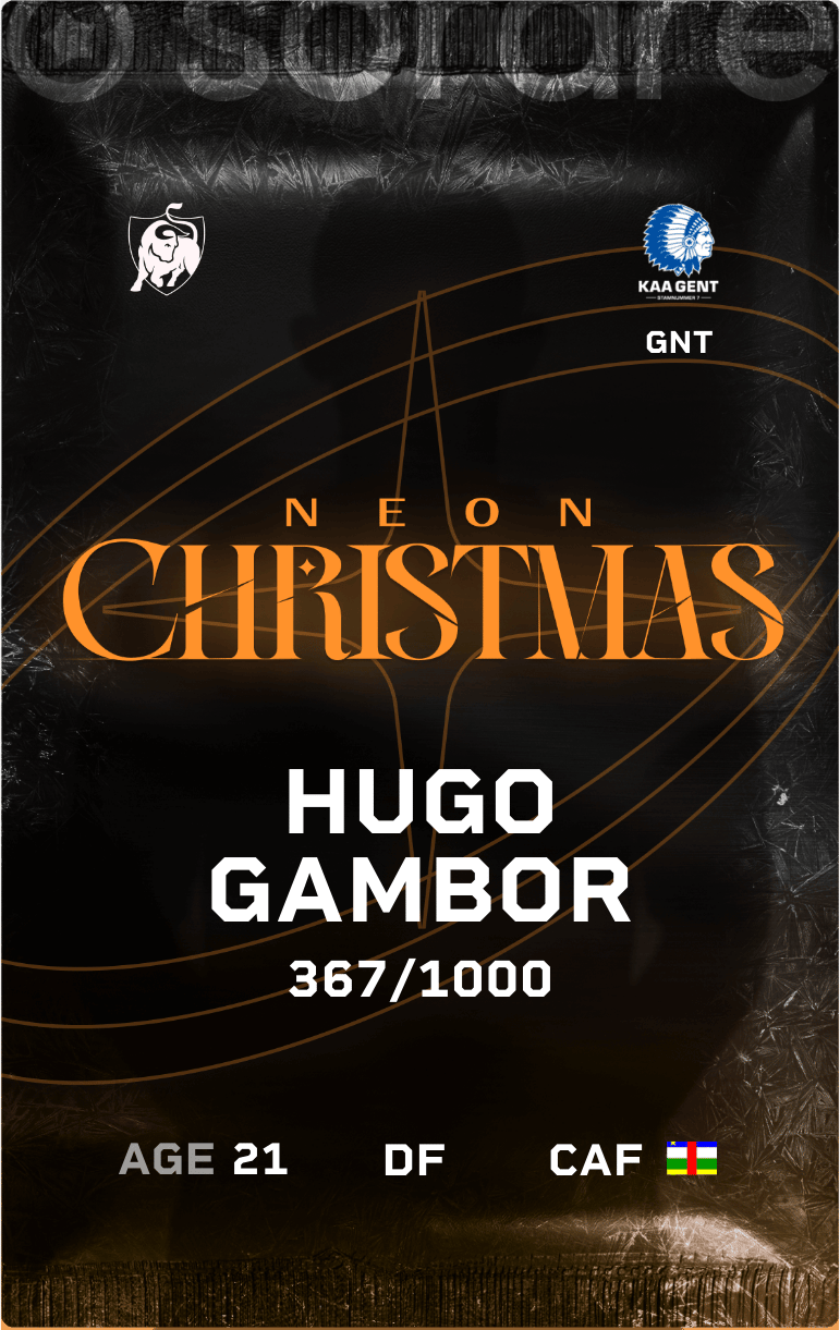 Hugo Gambor 2024-25 • Limited 367/1000