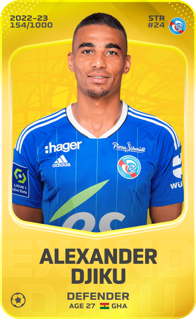 Alexander Djiku 2022-23 • Limited 154/1000