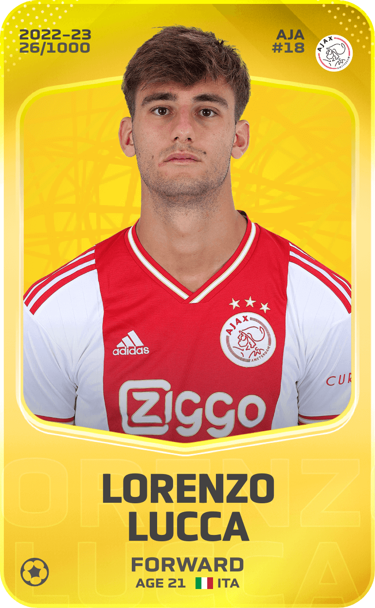 Lorenzo Lucca 2022-23 • Limited 26/1000