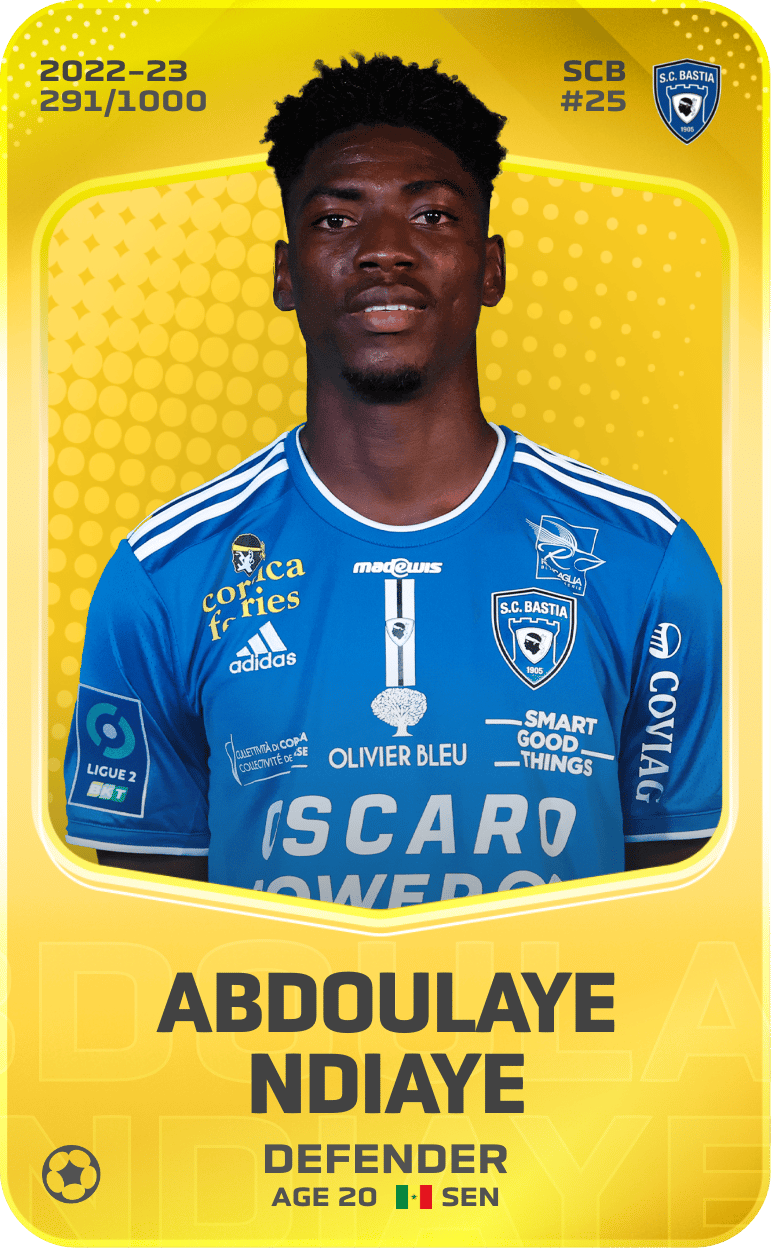 Abdoulaye Ndiaye 2022-23 • Limited 291/1000