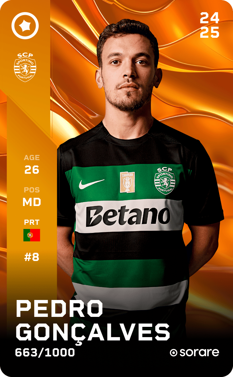 Pedro Gonçalves 2024-25 • Limited 663/1000