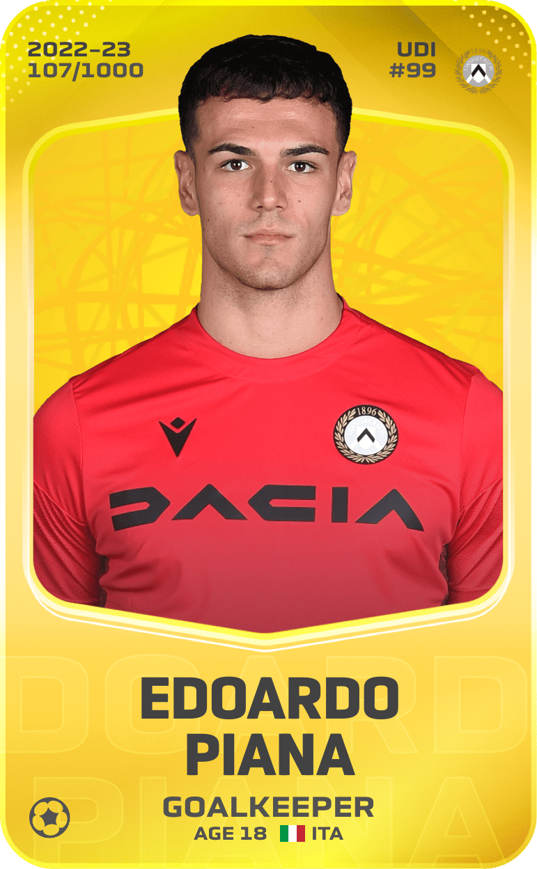 Edoardo Piana 2022-23 • Limited 107/1000