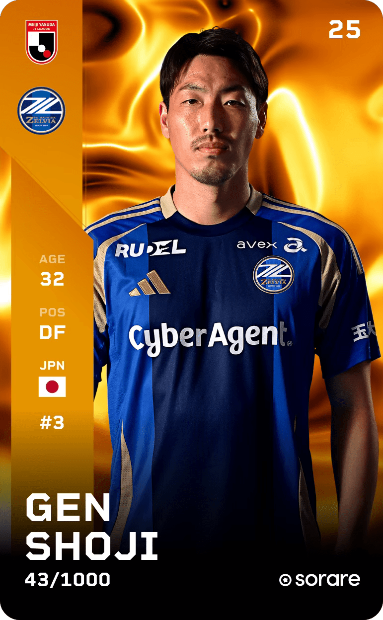Gen Shoji 2025-26 • Limited 43/1000