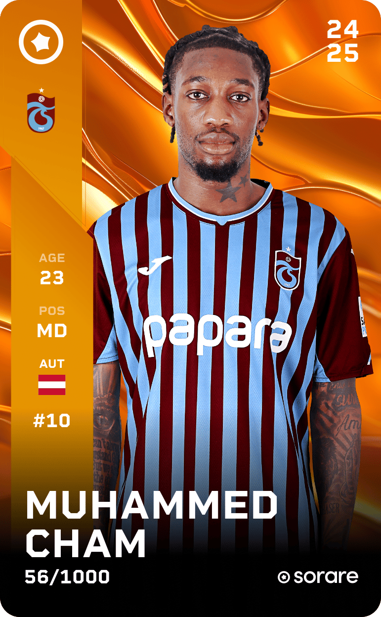 Muhammed Cham 2024-25 • Limited 56/1000