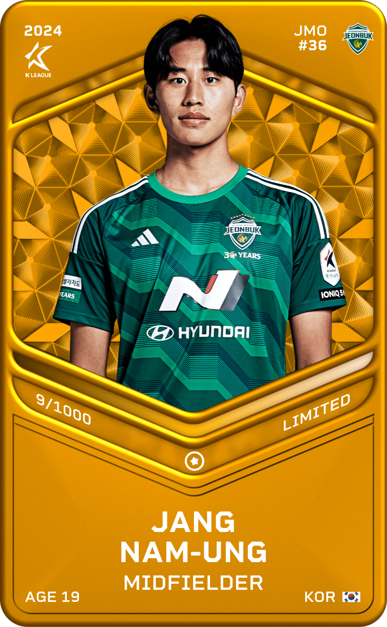 Jang Nam-Ung 2024-25 • Limited 9/1000