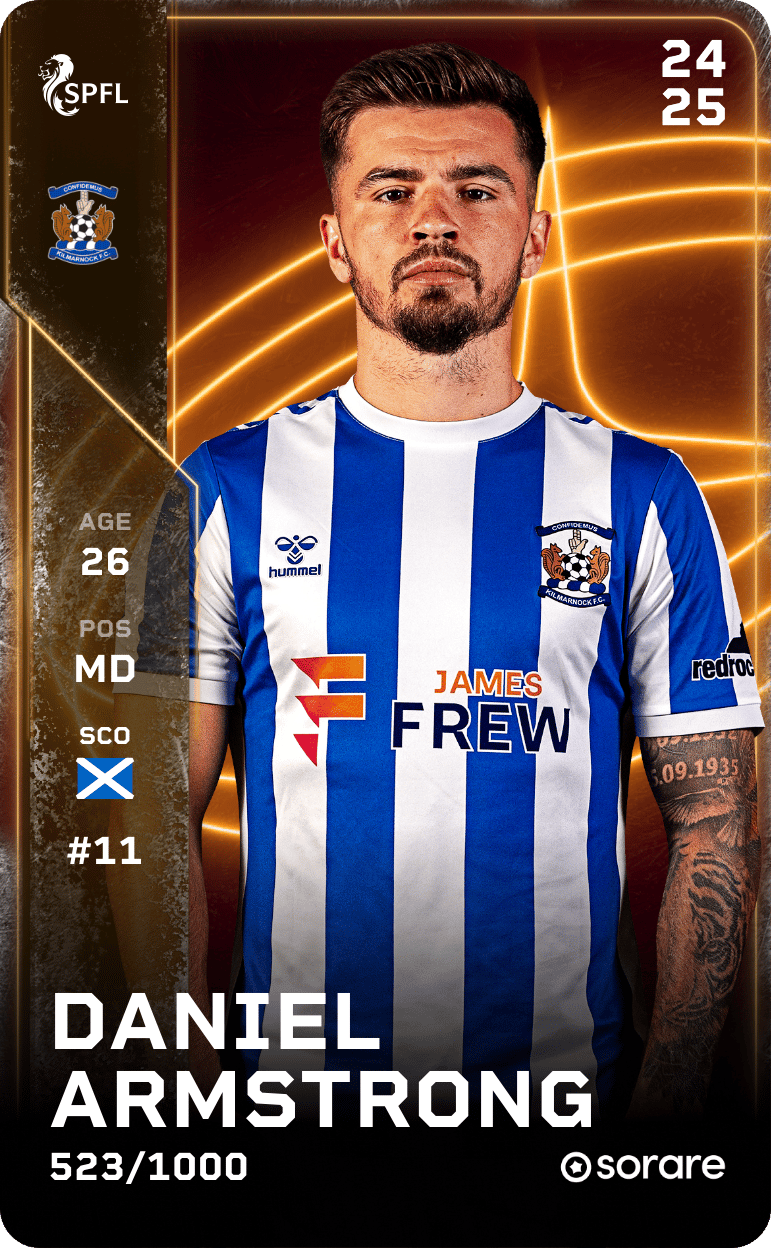 Daniel Armstrong 2024-25 • Limited 523/1000