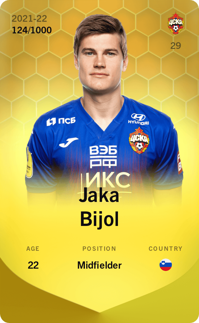 Jaka Bijol 2021-22 • Limited 124/1000