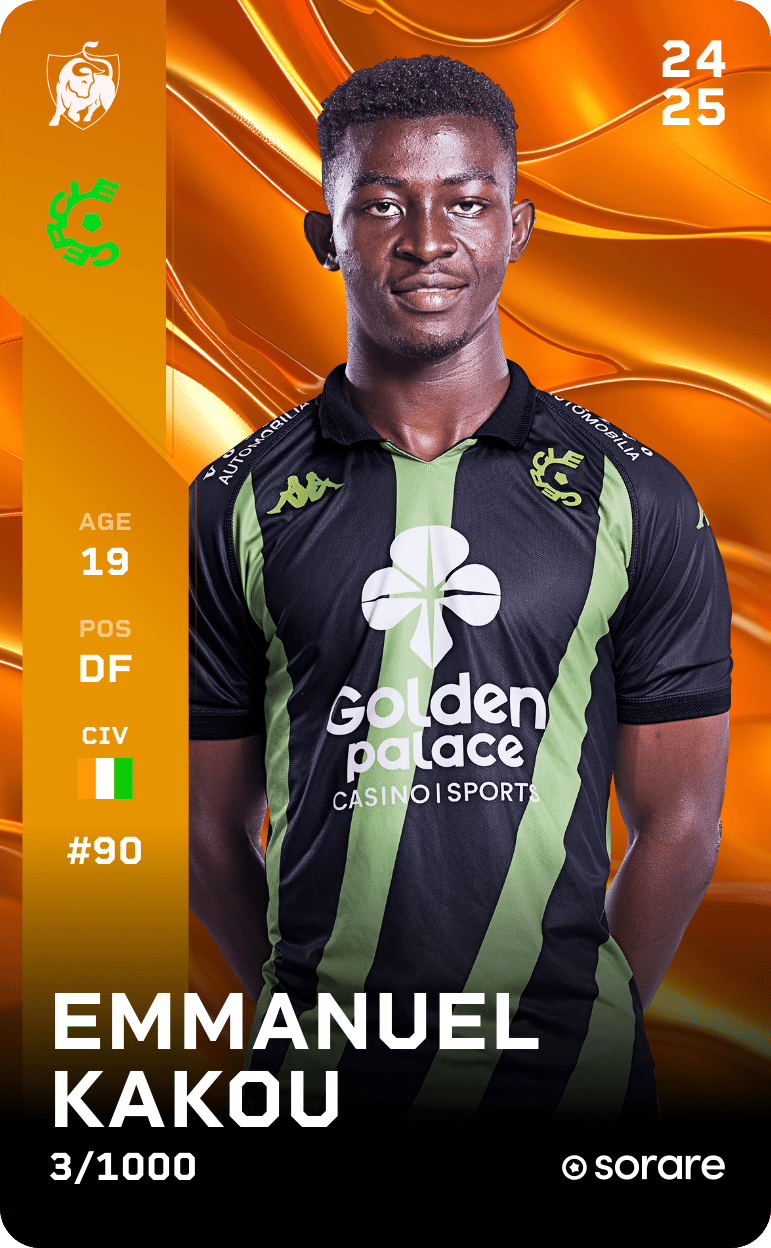 Emmanuel Kakou 2024-25 • Limited 3/1000