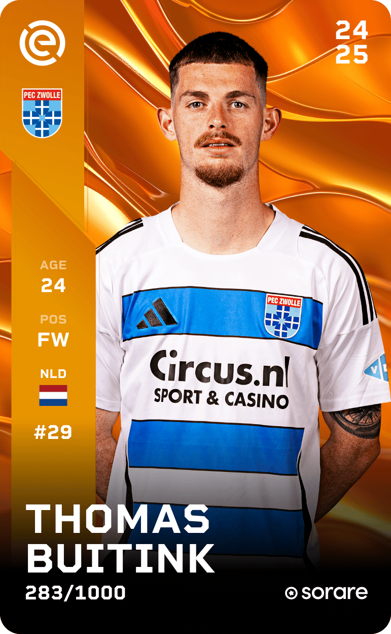 Thomas Buitink 2024-25 • Limited 283/1000