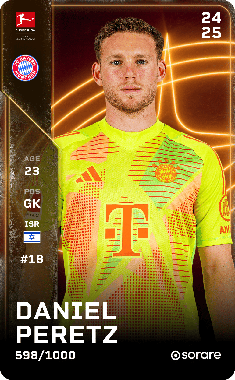 Daniel Peretz 2024-25 • Limited 598/1000