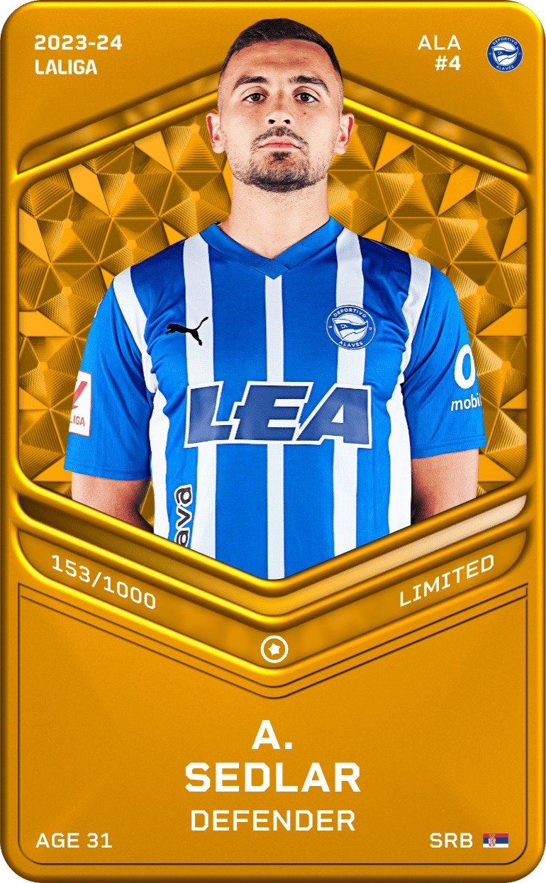 A. Sedlar 2023-24 • Limited 153/1000