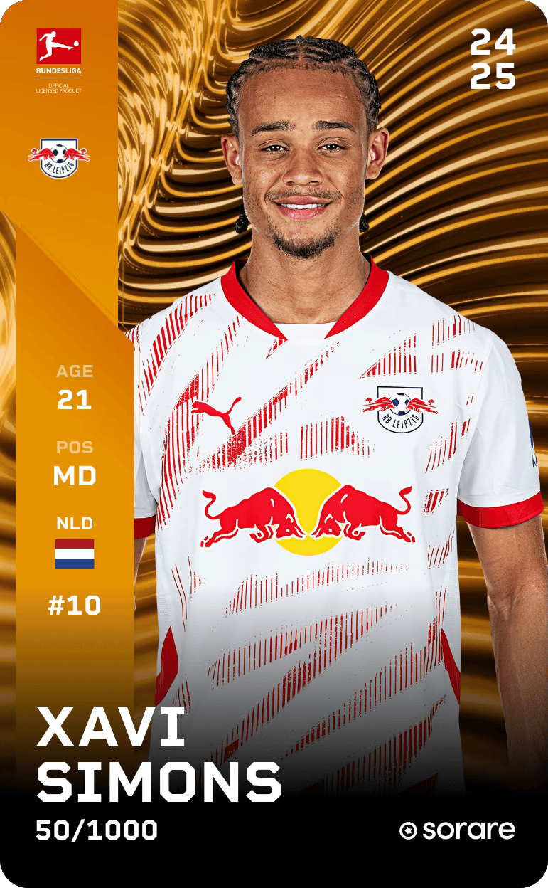 Xavi Simons 2024-25 • Limited 50/1000