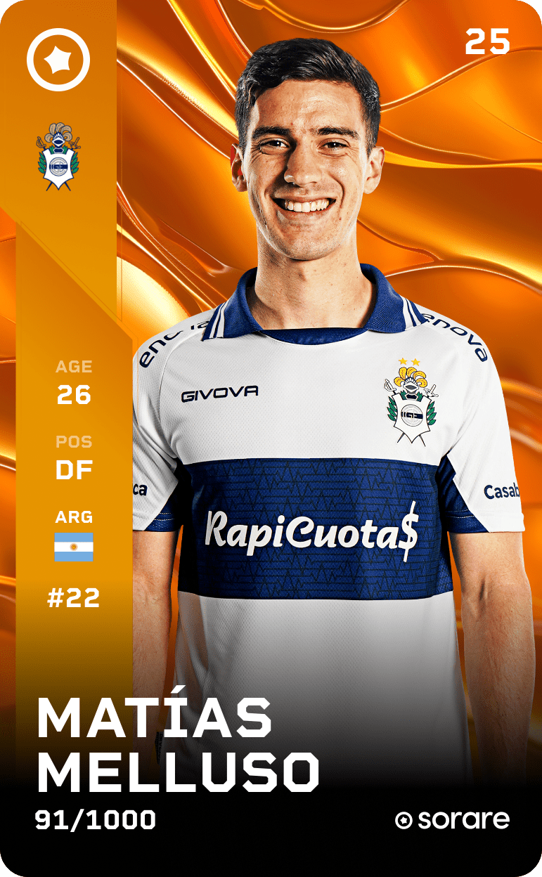 Matías Melluso 2025-26 • Limited 91/1000
