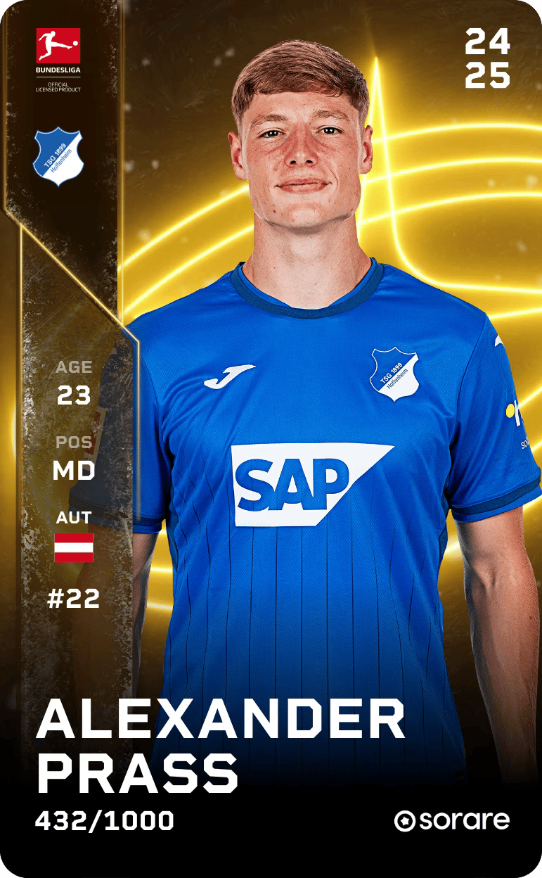Alexander Prass 2024-25 • Limited 432/1000