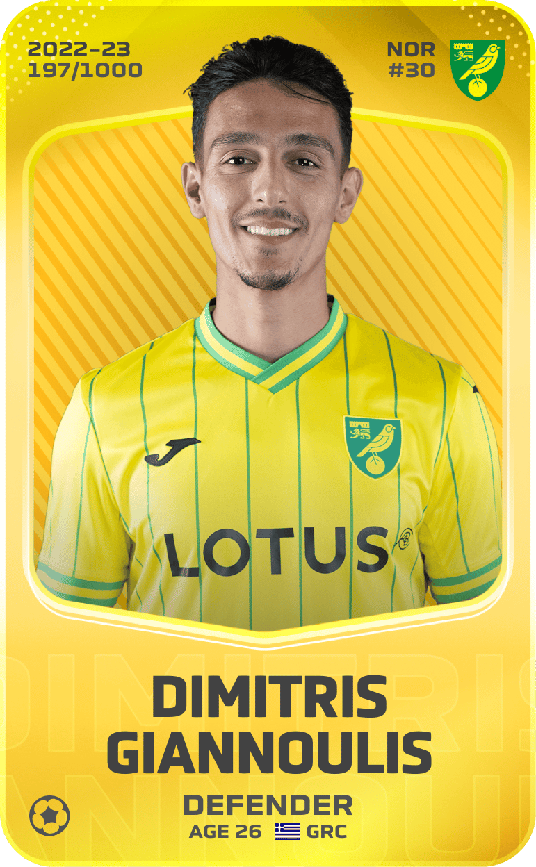 Dimitris Giannoulis 2022-23 • Limited 197/1000