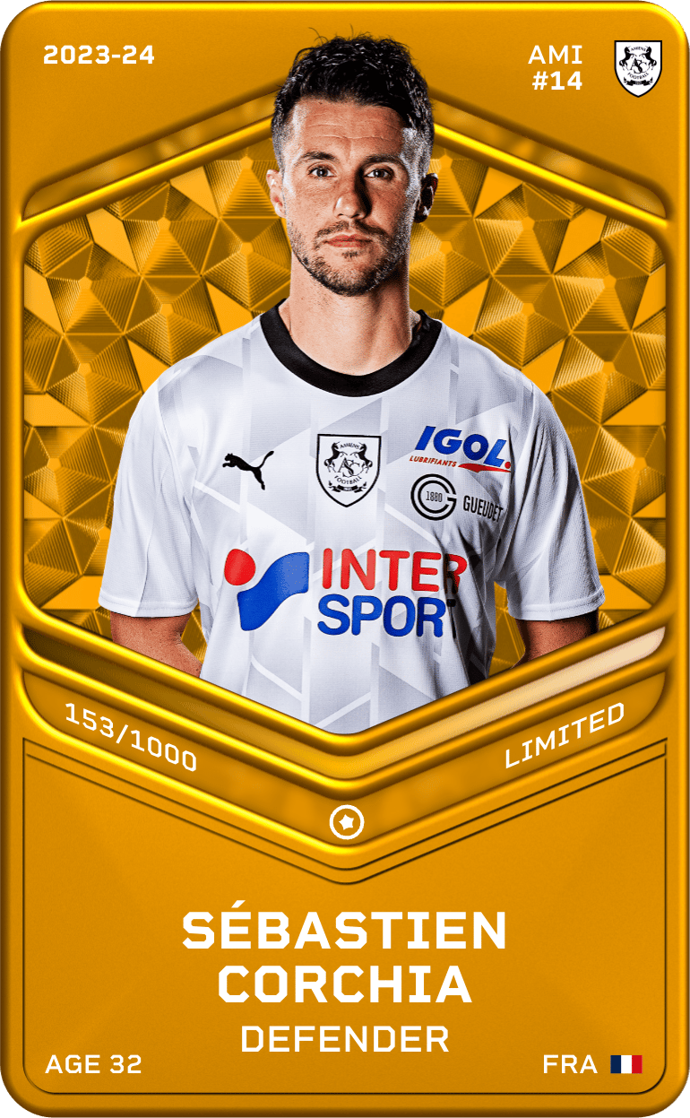 Sébastien Corchia 2023-24 • Limited 153/1000