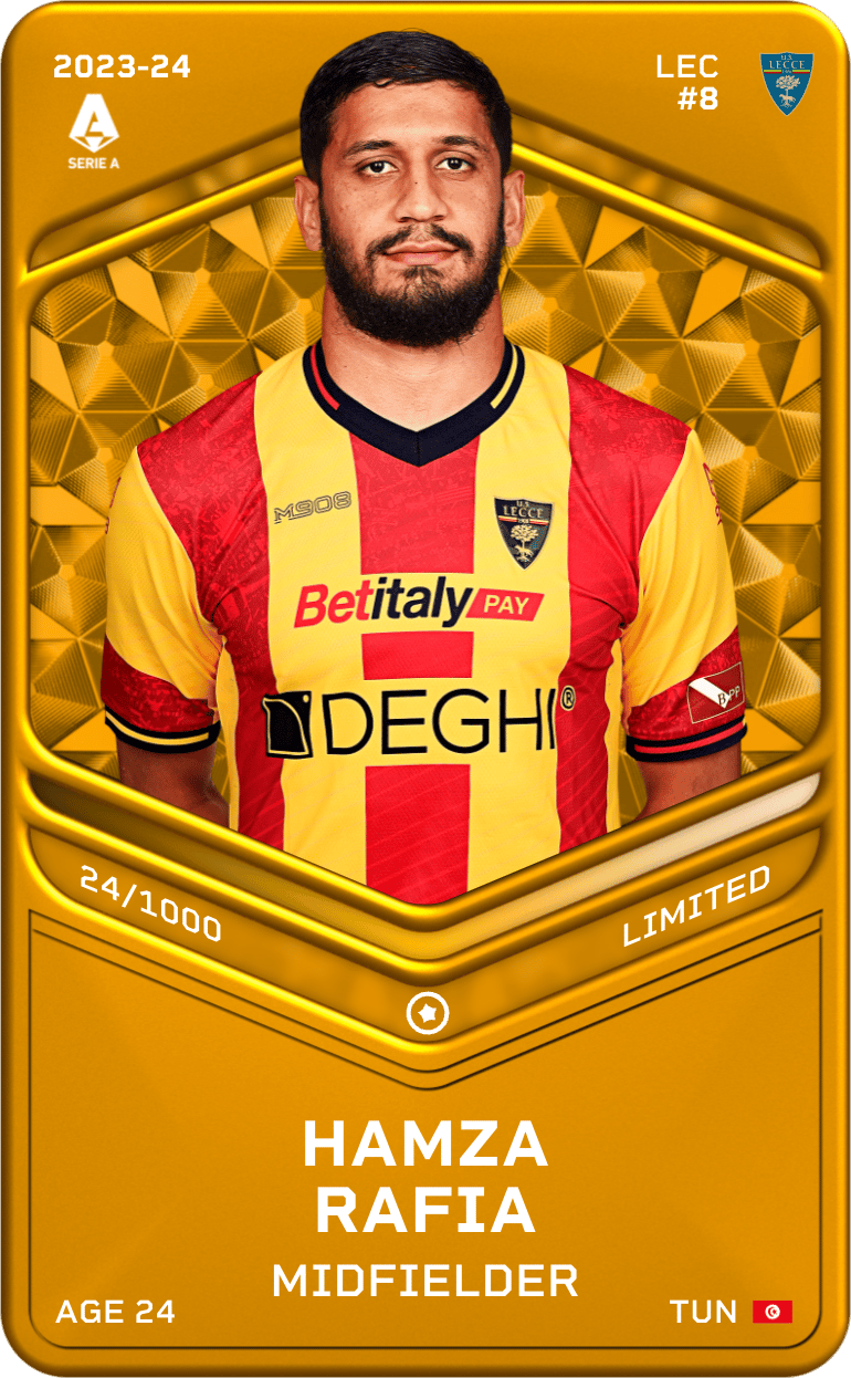 Hamza Rafia 2023-24 • Limited 24/1000