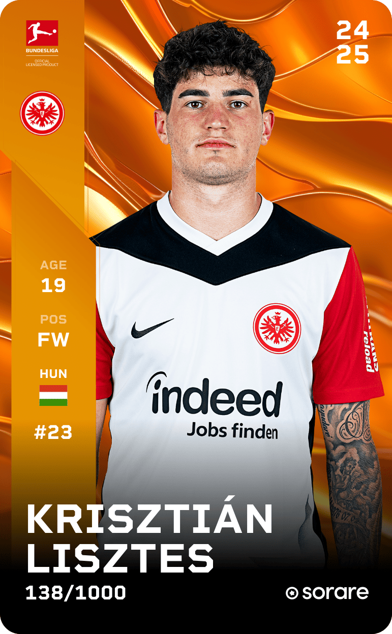 Krisztián Lisztes 2024-25 • Limited 138/1000